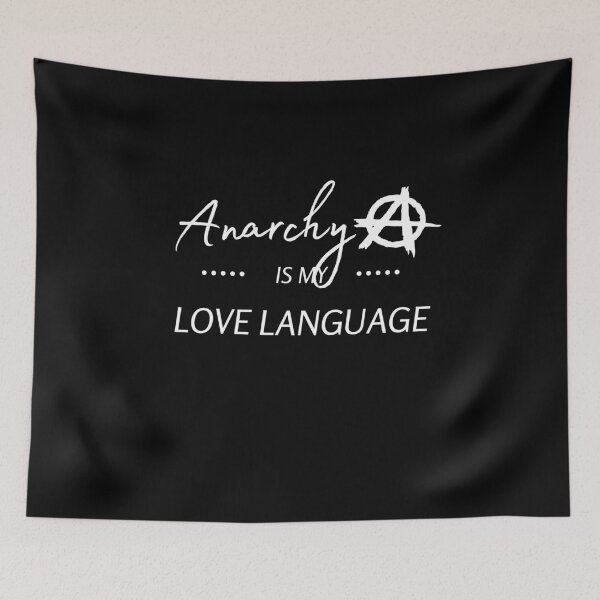 Item preview, Anarchy is My Love Language designed and sold by StickerPolitics.