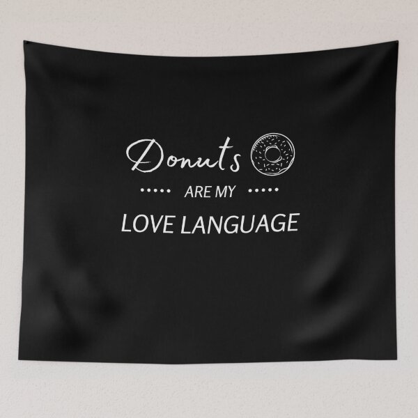 Item preview, Donuts are My Love Language designed and sold by StickerPolitics.
