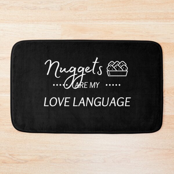Item preview, Nuggets are My Love Language designed and sold by StickerPolitics.