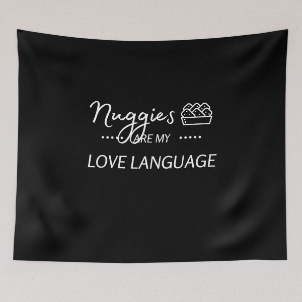 Item preview, Nuggies are My Love Language designed and sold by StickerPolitics.