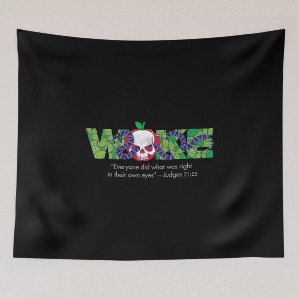 Item preview, WOKE DEATH SNAKE (on black field) designed and sold by skRB.