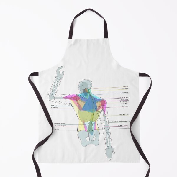 Item preview, Back Torso Muscles designed and sold by Squid-ink-art.