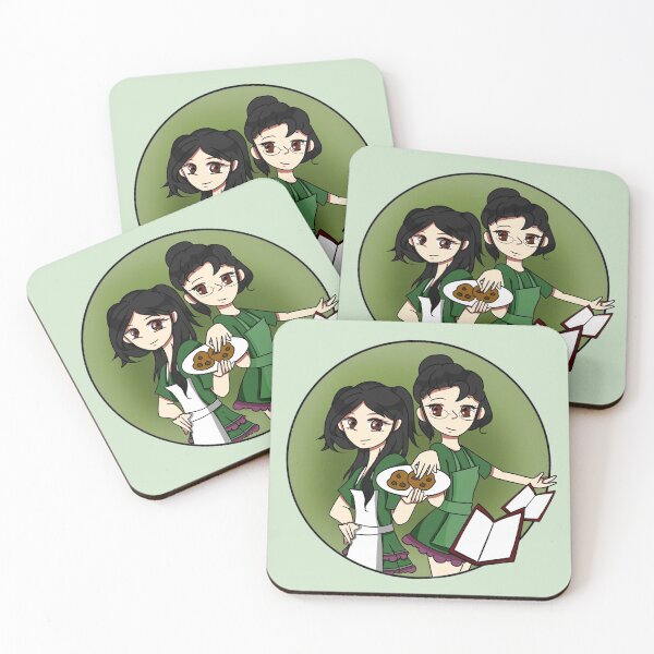 Item preview, baking girls designed and sold by introvertcafe.