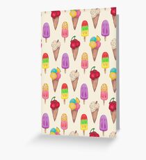 I scream for Icecream! Greeting Card