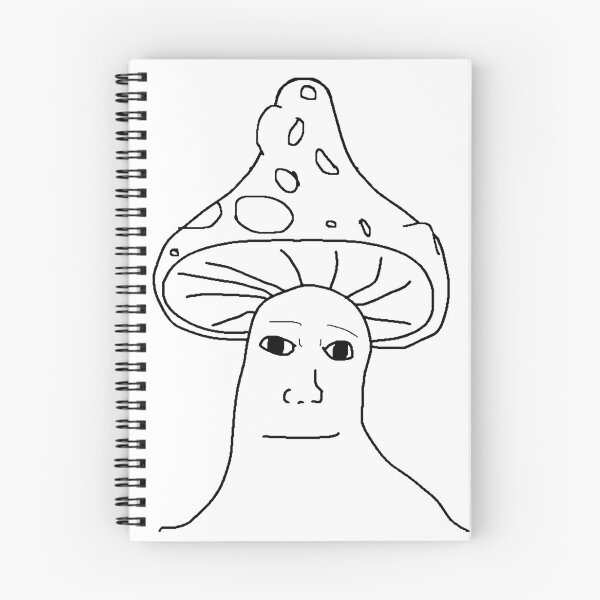 Item preview, Shroomjak - Mushroom Wojak, Meme, Ironic, Feels Guy designed and sold by SpaceDogLaika.