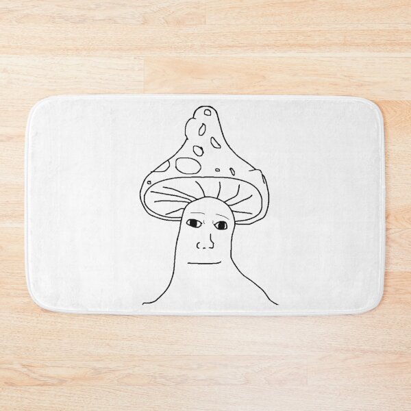 Item preview, Shroomjak - Mushroom Wojak, Meme, Ironic, Feels Guy designed and sold by SpaceDogLaika.