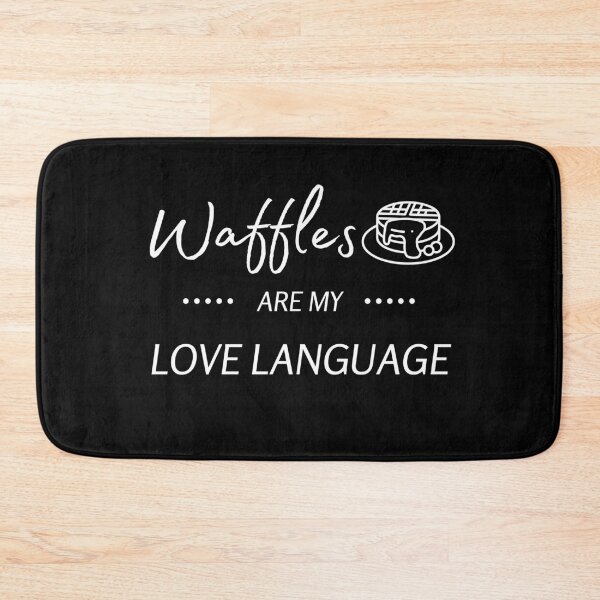 Item preview, Waffles are My Love Language designed and sold by StickerPolitics.