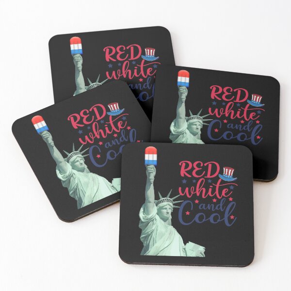 Item preview, Red White and Cool designed and sold by WeTrieditatHome.