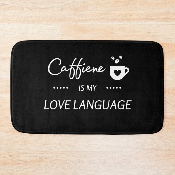 Item preview, Caffiene is My Love Language designed and sold by StickerPolitics.