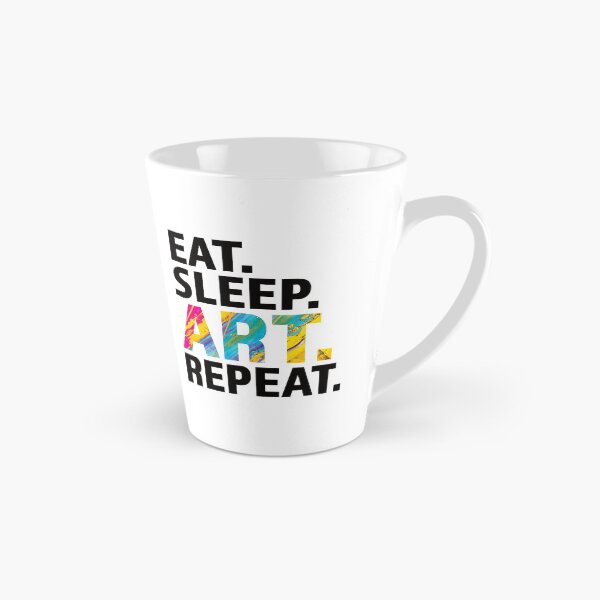 Item preview, Eat Sleep Art Repeat designed and sold by AdventureTee.