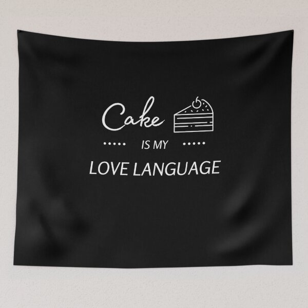 Item preview, Cake is My Love Language designed and sold by StickerPolitics.