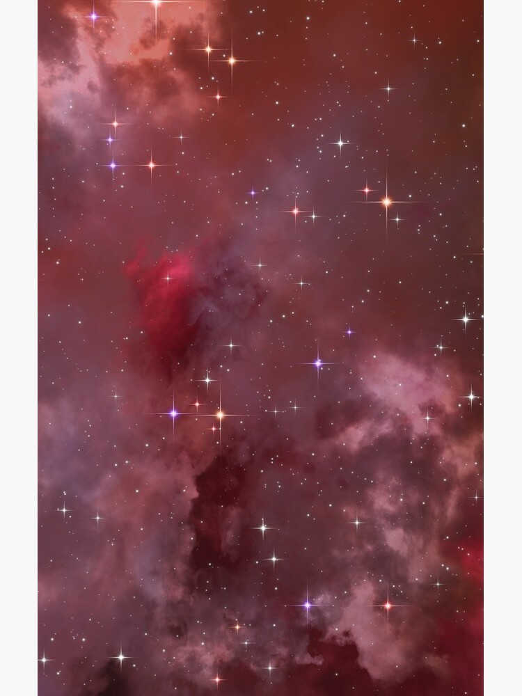 Fantasy nebula cosmos sky in space with stars (Purple/Pink/Magenta) by GaiaDC
