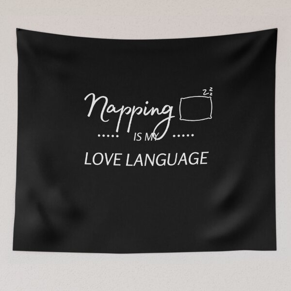Item preview, Napping is My Love Language designed and sold by StickerPolitics.
