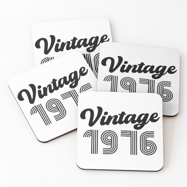 Item preview, Vintage 1976 Retro Number ( Black Text ) designed and sold by bestluck90.