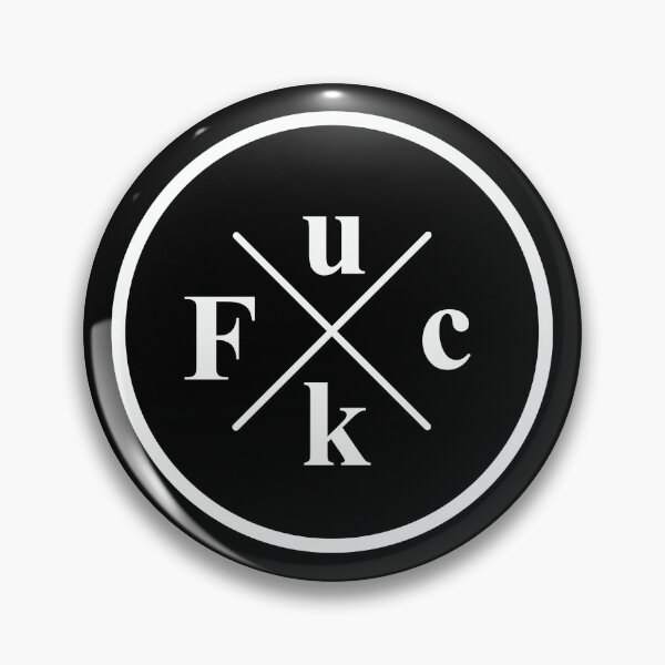 Item preview, Fuck X Circle white  designed and sold by LaGode.