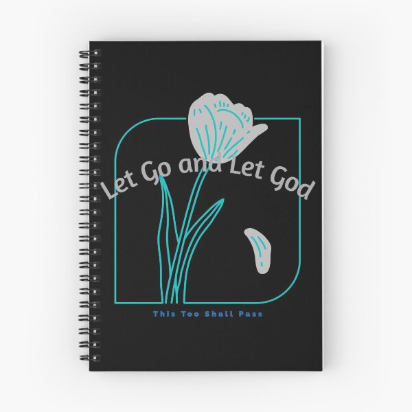 Item preview, Let Go and Let God ~ This too Shall Pass designed and sold by Alison Passmore.