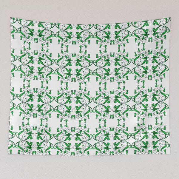Item preview, tropical nepenthes pattern illustration designed and sold by Michorgeman.