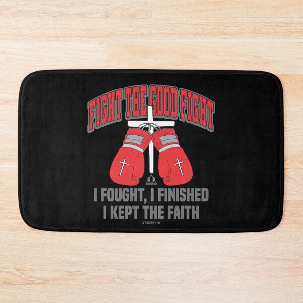 Item preview, FIGHT THE GOOD FIGHT BOXING GLOVES Christian Design designed and sold by ej-sulu.