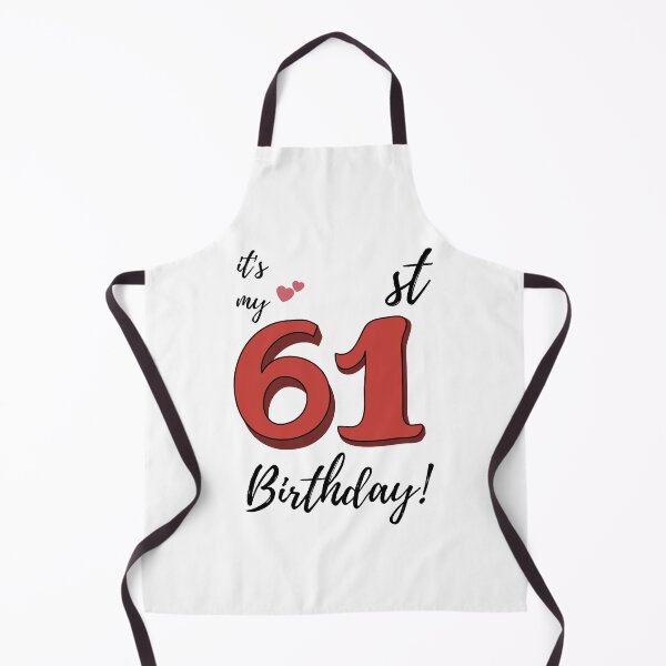 Item preview, It's My 61st Birthday quote designed and sold by WayneTower.