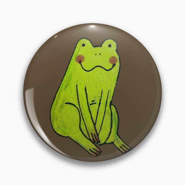 Item preview, polite frog that I'd invite for tea designed and sold by losthermarbless.