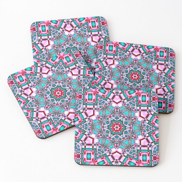Item preview, Light blue and pink kaleidoscope designed and sold by Jorge Seoane.