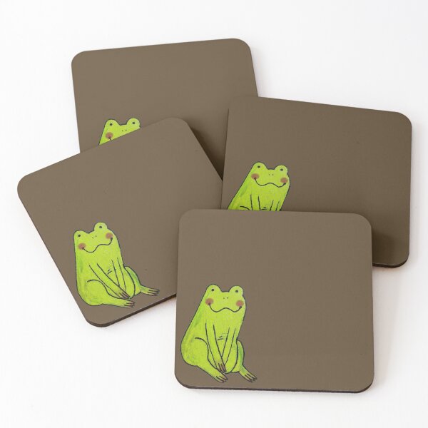 Item preview, polite frog that I'd invite for tea designed and sold by losthermarbless.