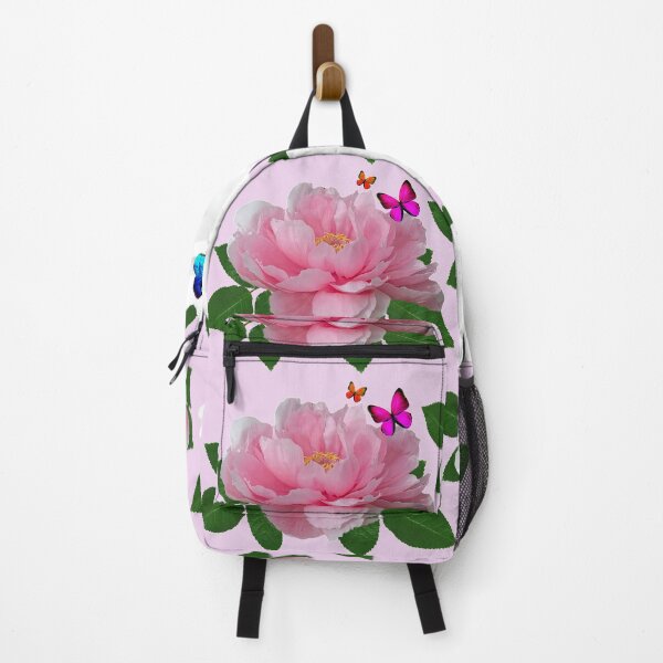 Item preview, Pink and white peony roses and a butterfly designed and sold by SueKnox.