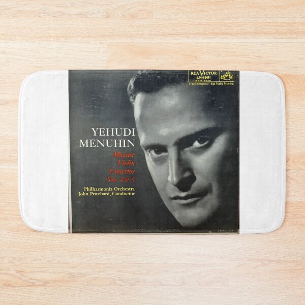 Item preview, Yehudi Menuhin, Violin, 1956, Classical, album, Mozart, concerto designed and sold by Vintaged.