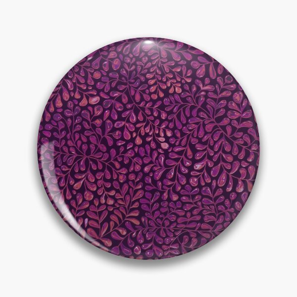 Item preview, Sapphire Ivy Doodle on Dark Violet designed and sold by AxeLeon Patterns.