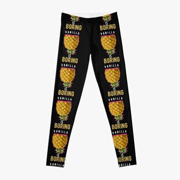 Swinger Lifestyle Upside Down Pineapple Leggings for Sale by CreativeTwins