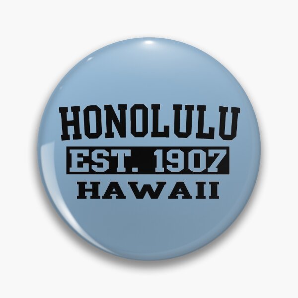 Item preview, Honolulu Hawaii HI Beachwear Hawaiian Aloha Beachwear designed and sold by GreenTurtleTeez.