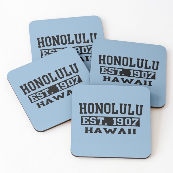 Item preview, Honolulu Hawaii HI Beachwear Hawaiian Aloha Beachwear designed and sold by GreenTurtleTeez.