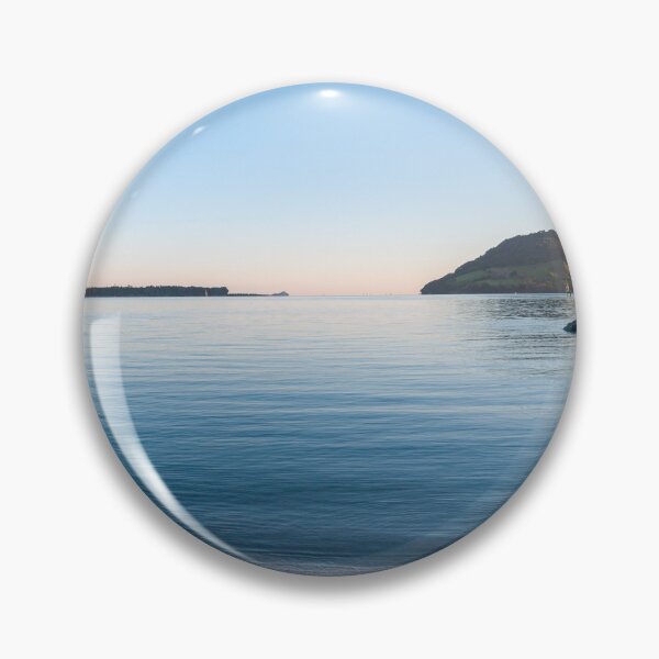 Item preview, Landmark Mount Maunganui on horizon across Tauranga harbour designed and sold by Brian Scantlebury.