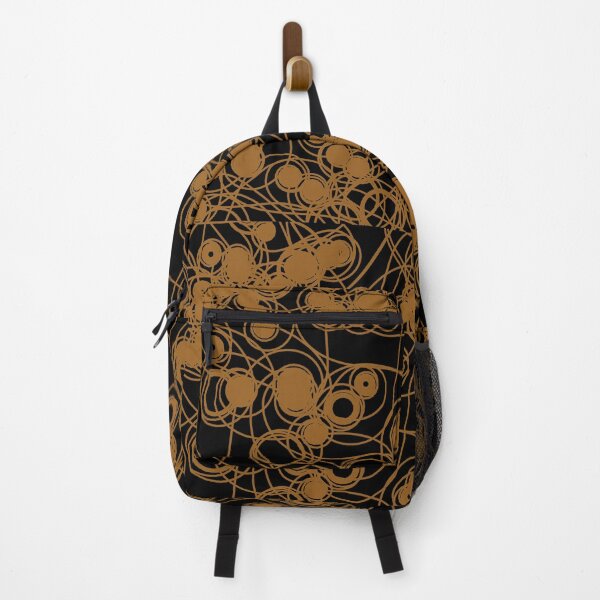 Item preview, Spiral chaotic design - brown and black designed and sold by rahilvalani.