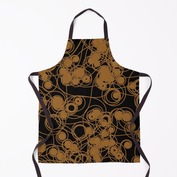Item preview, Spiral chaotic design - brown and black designed and sold by rahilvalani.