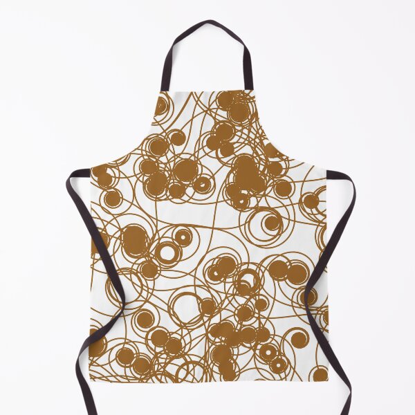 Item preview, Spiral chaotic design - brown and white designed and sold by rahilvalani.