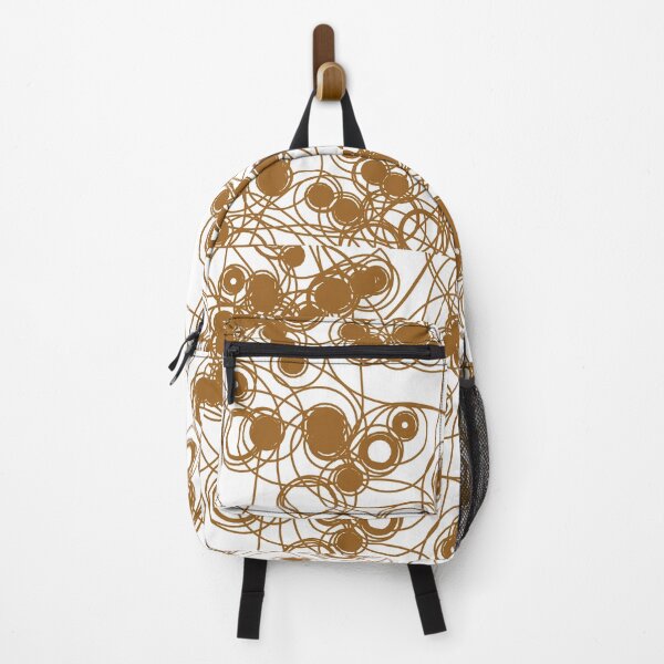 Item preview, Spiral chaotic design - brown and white designed and sold by rahilvalani.