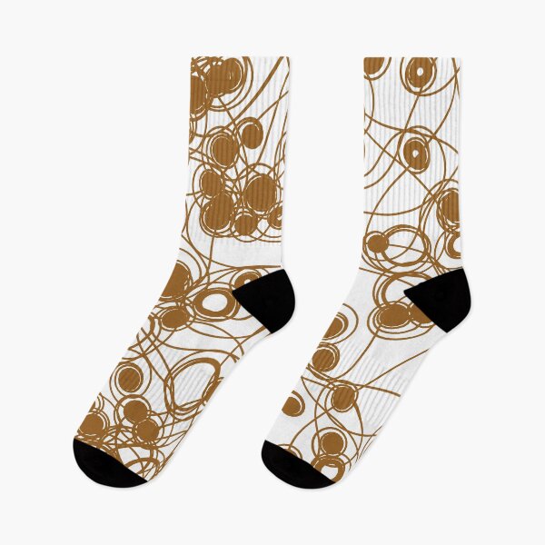 Item preview, Spiral chaotic design - brown and white designed and sold by rahilvalani.