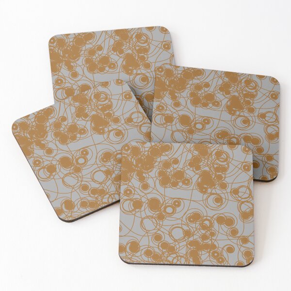 Item preview, Spiral chaotic design - brown and grey designed and sold by rahilvalani.