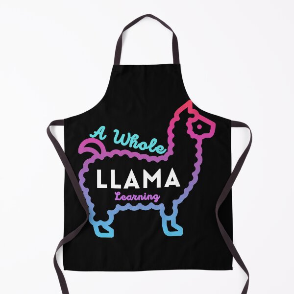 Item preview, a whole llama learning , gift teacher for back to school designed and sold by VAN-DESIGN.