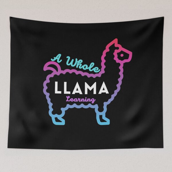 Item preview, a whole llama learning , gift teacher for back to school designed and sold by VAN-DESIGN.