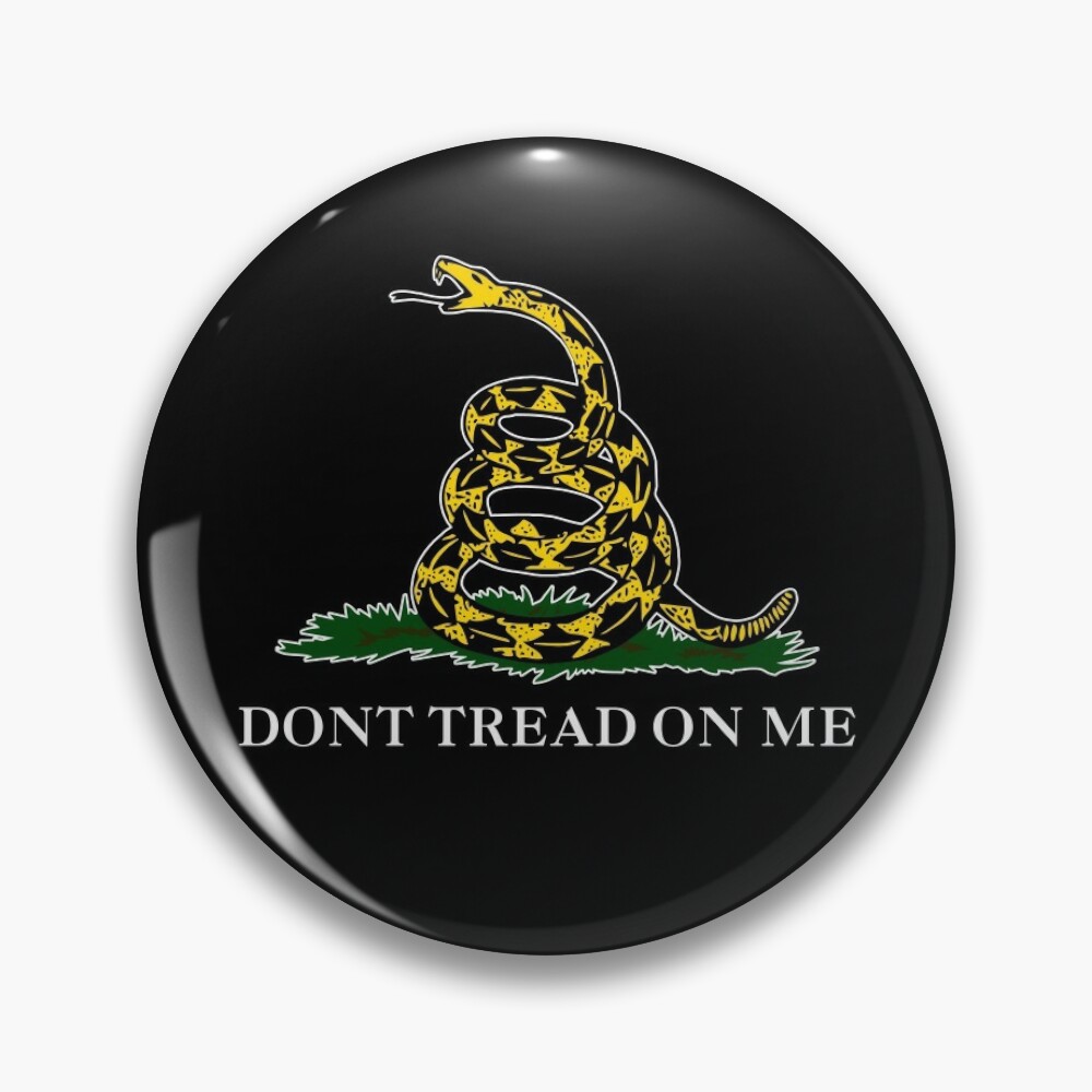 Don't Tread On Me Patch, Square