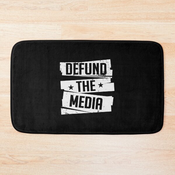 Item preview, Defund The Media No To Fake News Awareness Protest designed and sold by beckergree.