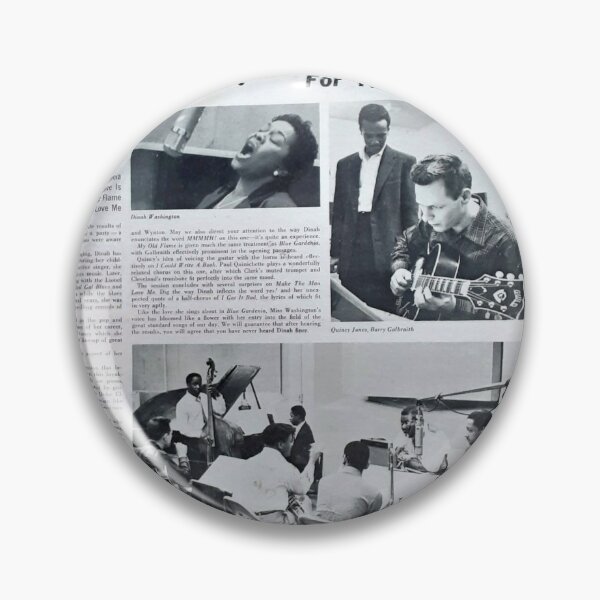 Item preview, Dinah Washington, Back Cover,  For Those In Love,1955  Soul, jazz, Quincy designed and sold by Vintaged.