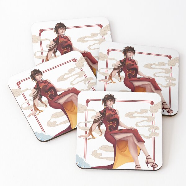 Item preview, Cheongsam Zhongli designed and sold by Kasumiafkgod.