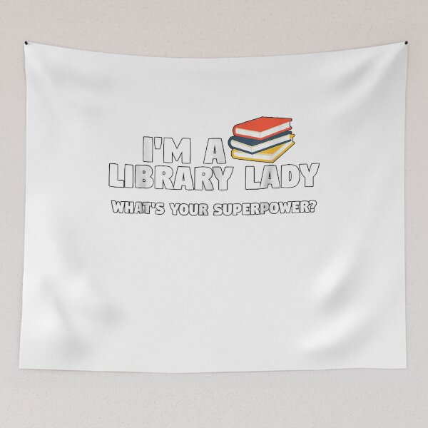 Item preview, Library Lady, Superhero Librarian designed and sold by TimothyPonder.
