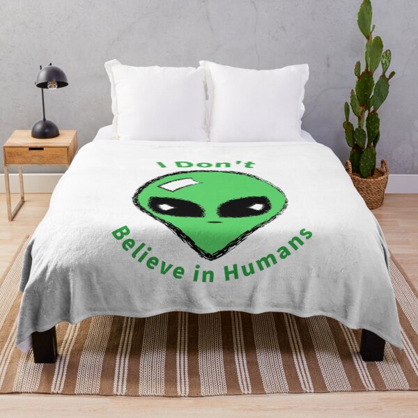 Item preview, I Don't Believe In Humans designed and sold by AryabyDesign.