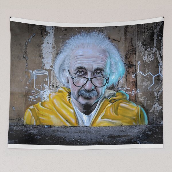 Item preview, Albert Einstein Graffiti designed and sold by Marlene Watson-Hall.
