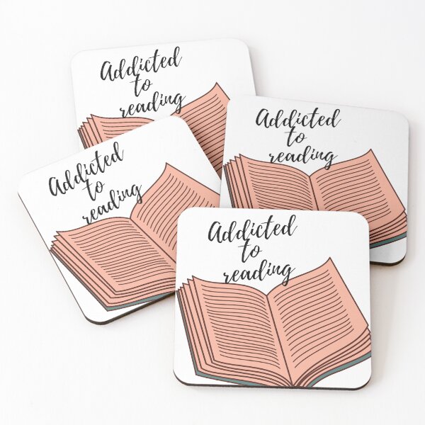Item preview, Addicted to Reading  designed and sold by artesiaKT.