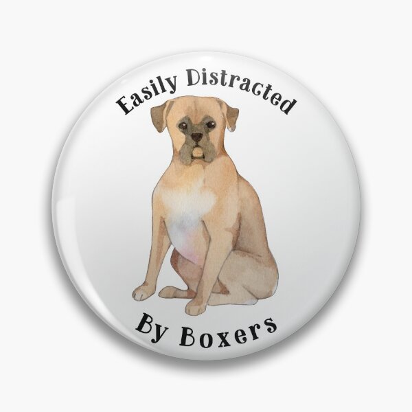 Item preview, Easily Distracted By Boxers	 designed and sold by AryabyDesign.